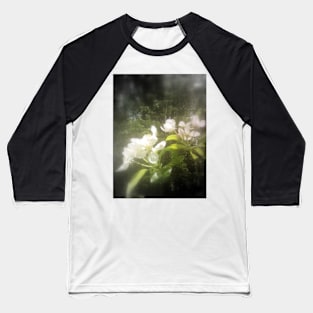 apple blossoms #2, focal black and white Baseball T-Shirt